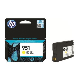 HP CN052AE жълта мастилена касета 951